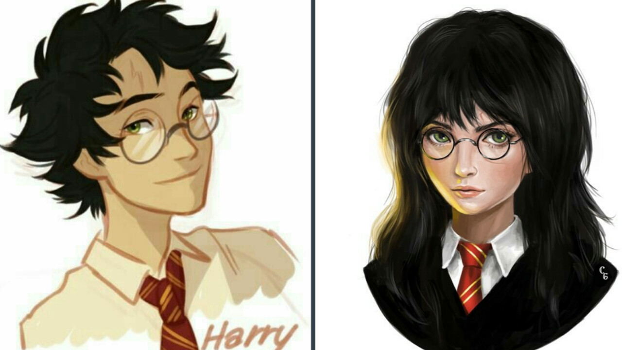 Harry Potter as A Girl