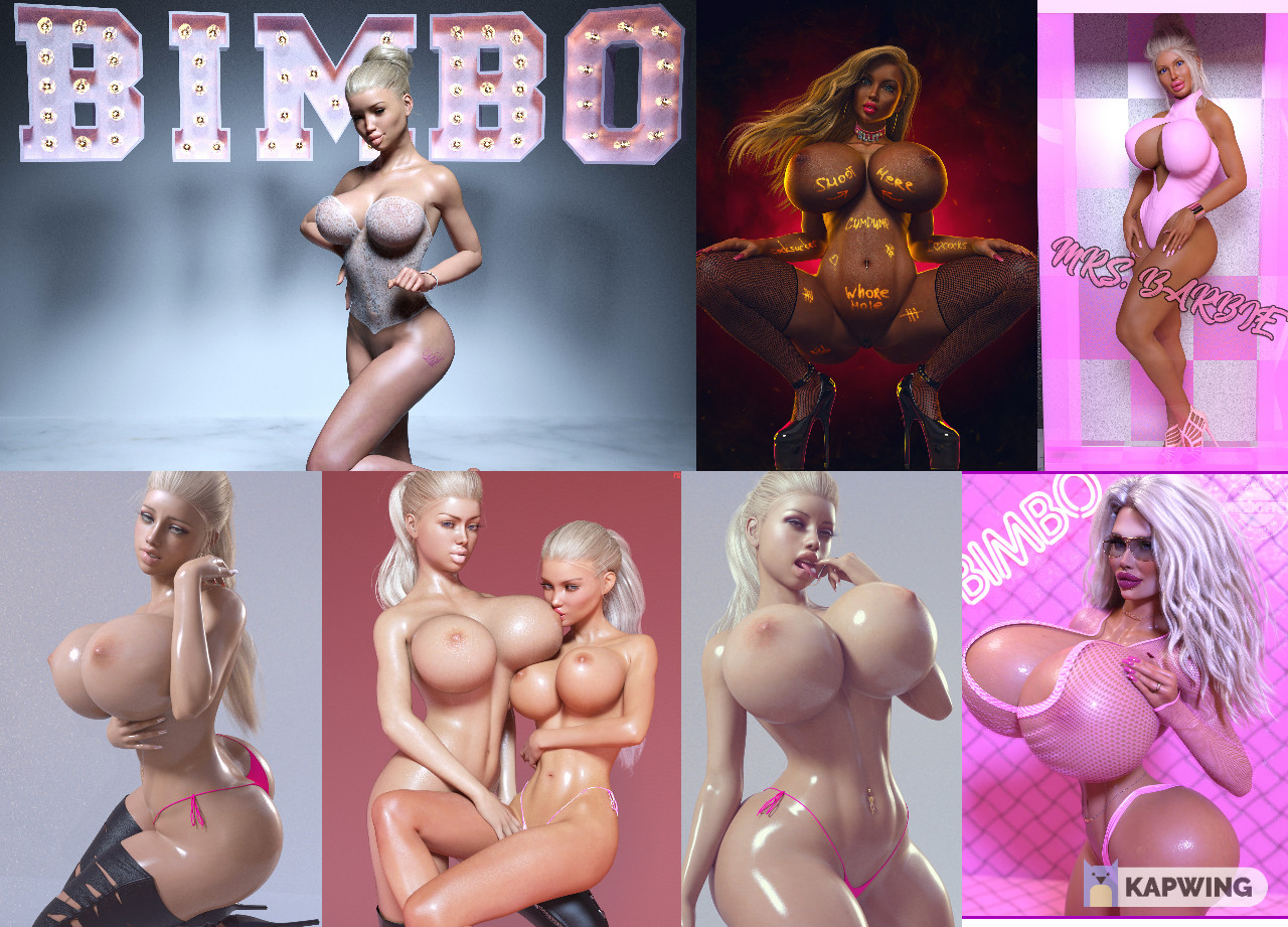 The Naked Bleached Blonde "Sissy Barbie Bimbo"