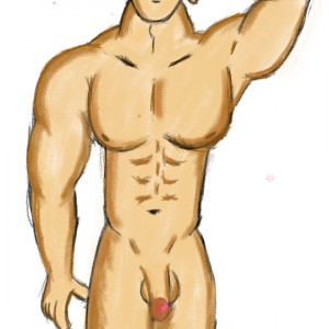 Life as naked Damon